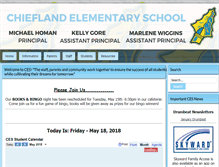Tablet Screenshot of chiefes.levyschools.org
